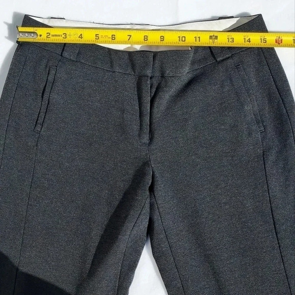 Anne Taylor Loft Marisa Size 4 Stretchable Fabric Business Dress Pants Grey - Picture 10 of 12